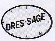 Dressage Ring Decal 