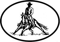 Cow Horse/Cutting Decal 