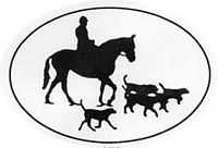 Hunter and Hounds Decal 