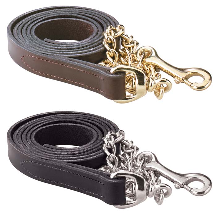 LEATHER SNAP OR CHAIN LEAD 