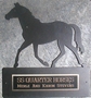 METAL HORSE STALL SIGN 