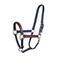NYLON WITH LEATHER OVERLAY SAFETY HALTER 