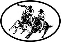 Team Roping Decal 