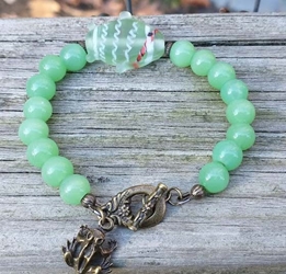 FISHY AND FROG CLASP BRACELET 